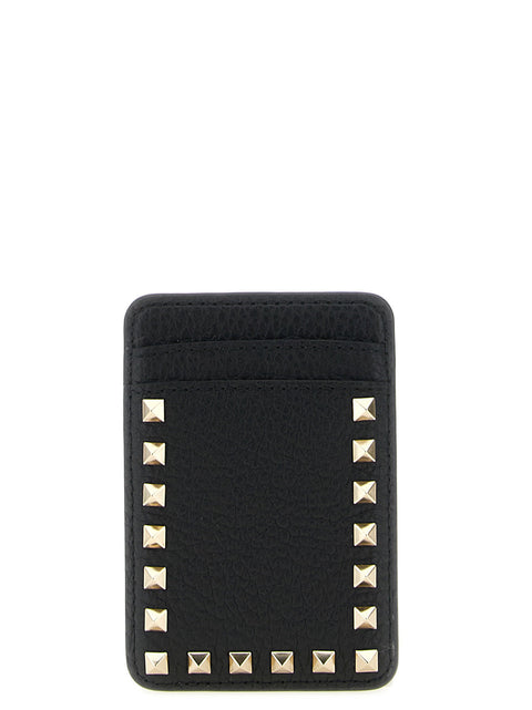 Valentino Garavani Rockstud Magnetic Card Holder
