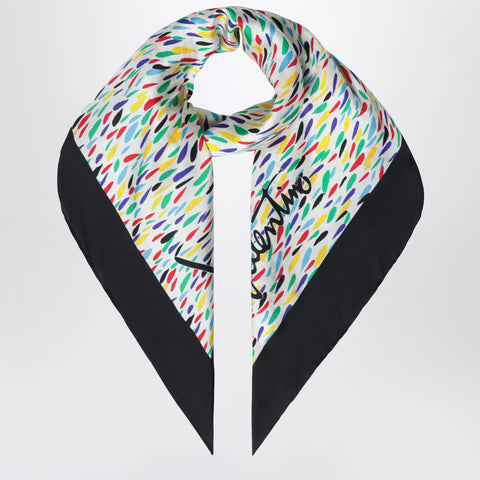 Valentino Garavani Silk scarf with multicolor print