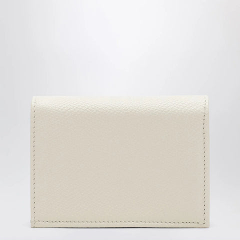 Valentino Garavani VLogo Signature ivory leather wallet