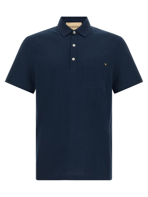 Valentino Garavani Vgold Polo Shirt