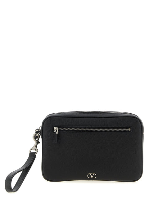 Valentino Garavani Vlogo Signature Clutch Bag