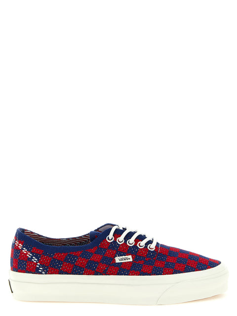Vans Authentic Premium Checkerboard Sneakers