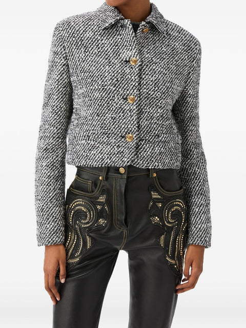 Versace Jackets BLACK