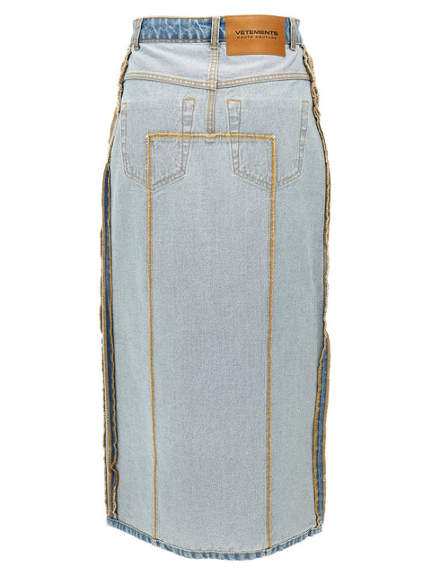 Vetements Inside-out Skirt