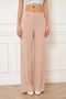 Wide-Cut Tailored Trousers