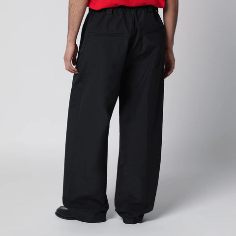Willy Chavarria Black cotton trousers