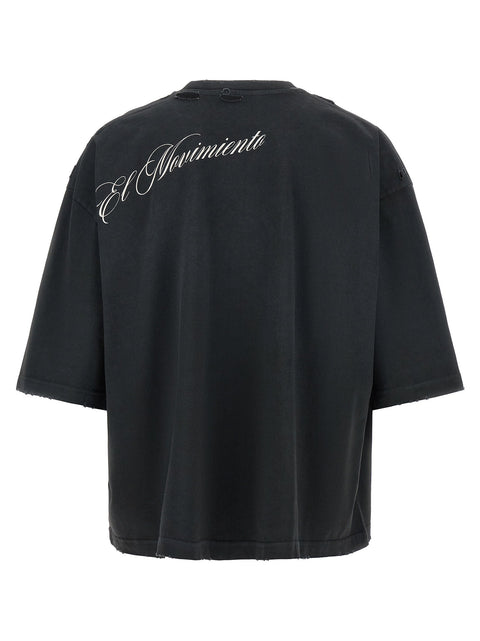 Willy Chavarria El Movimiento Buffalo T-shirt