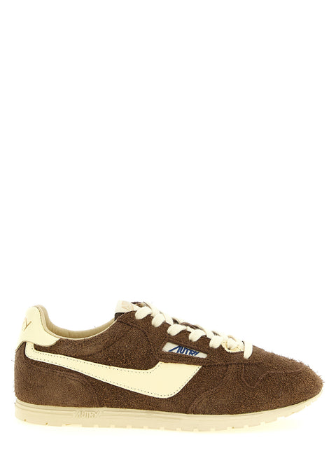 Windspin Suede Sneakers with Cotton Terry Lining