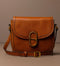 Women's Leather Saddle Bag Crossbody Bag - Villette