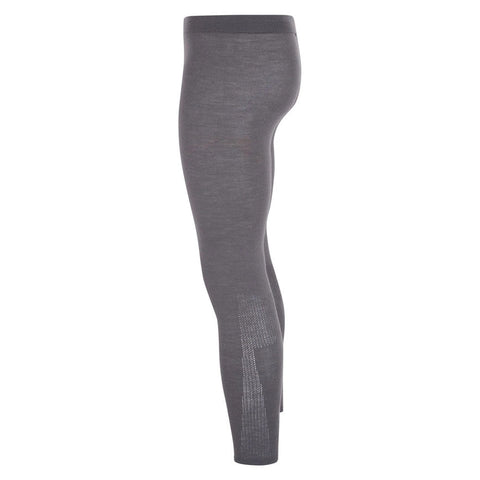 Womens Midweight Merino Activewear Thermal Leggings Storm Grey-Leggings-Paul James Knitwear-S-Urbanheer