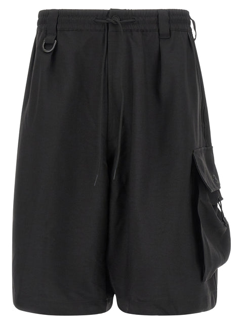 Y-3 Sport Uniform Short Cargo Shorts