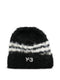 Y-3 Striped Logo Beanie