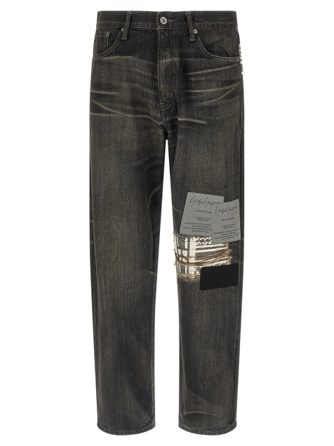 Yohji Yamamoto Savege Denim Jeans × Nh