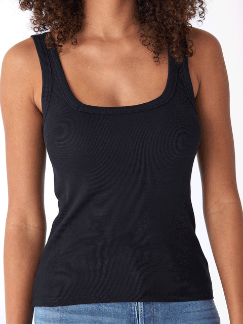 Yvette Feather Rib Tank