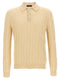 Zanone Braided Wool Polo Shirt