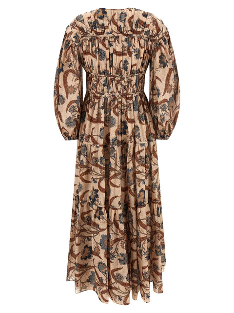 Zimmermann Ascension Tie Billow Maxi Dress