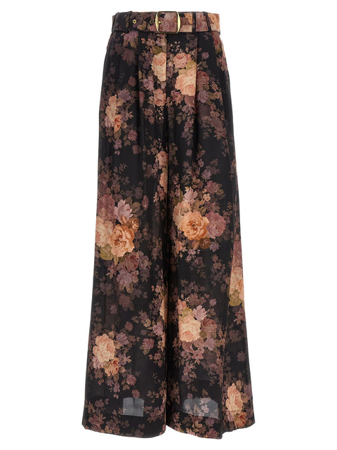 Zimmermann Illustration Tuck Pants