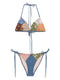 Zimmermann Patchwork Print Bikini Set
