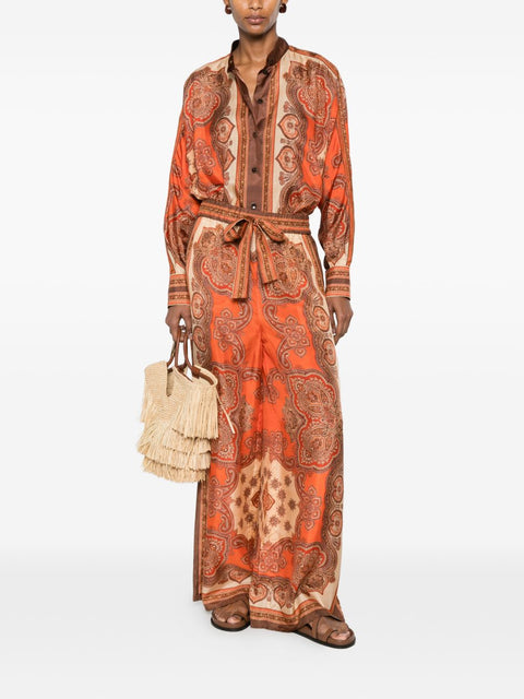 Zimmermann Shirts ORANGE