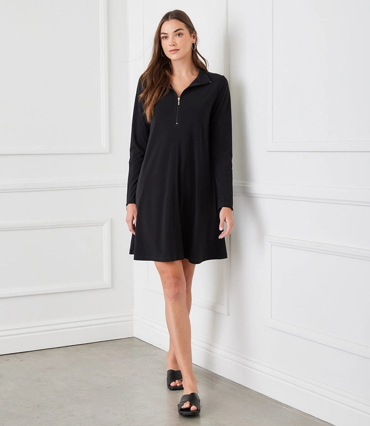 Zip Up Travel Dress from Karen Kane exclusive at Urbanheer