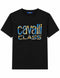 Cavalli Class Black Cotton Men's T-Shirt