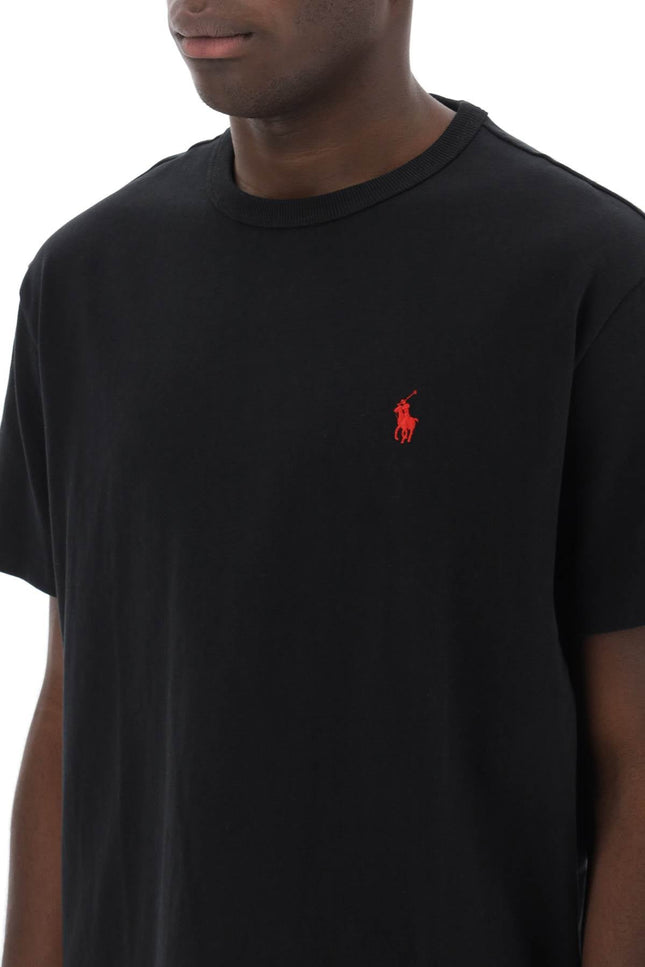 Classic Fit T-Shirt In Solid Jersey - Black