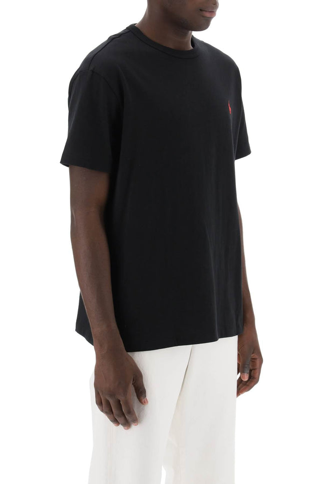 Classic Fit T-Shirt In Solid Jersey - Black