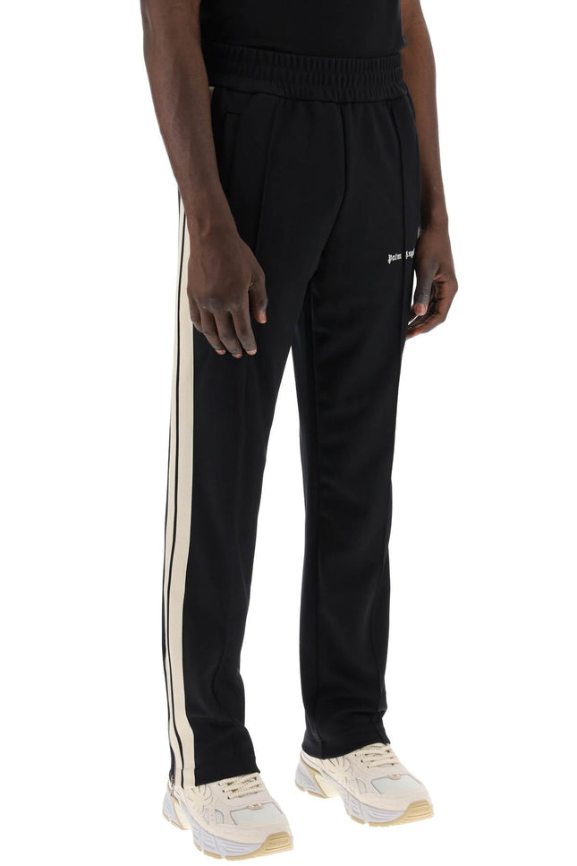 Contrast Band Joggers With Track In