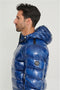 Henry Arroway Puffer Dwayne Men Puffer Jacket-Clothing - Women-Henry Arroway-Blue-S-Urbanheer
