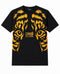 Cavalli Class Black Gold Cotton Men's T-Shirt