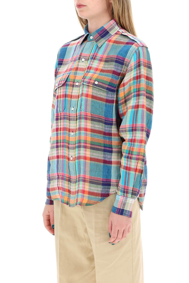 Madras Patterned Shirt - Multicolor