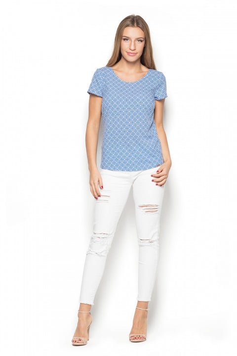 Grace Blouse-Katrus-blue-S-Urbanheer
