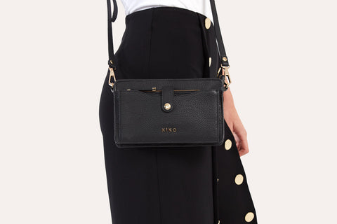 Wallet Crossbody-Kiko-Grey-Urbanheer