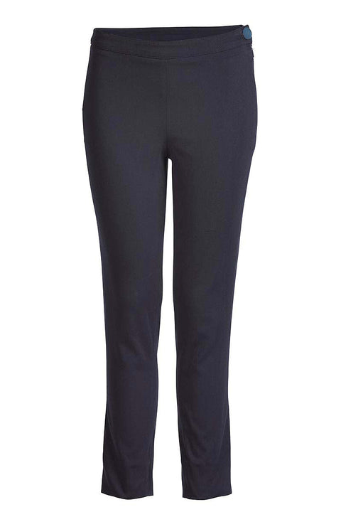 Fitted Stretch Trousers Navy-Conquista-36-Urbanheer