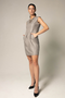 Italian Wool Boss Dress-Le Réussi-S-brownish-Urbanheer
