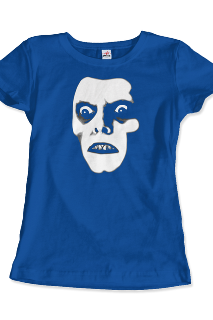 Captain Howdy, Pazuzu Demon from The Exorcist T-Shirt-Art-O-Rama Shop-Women-Royal Blue-XL-Urbanheer
