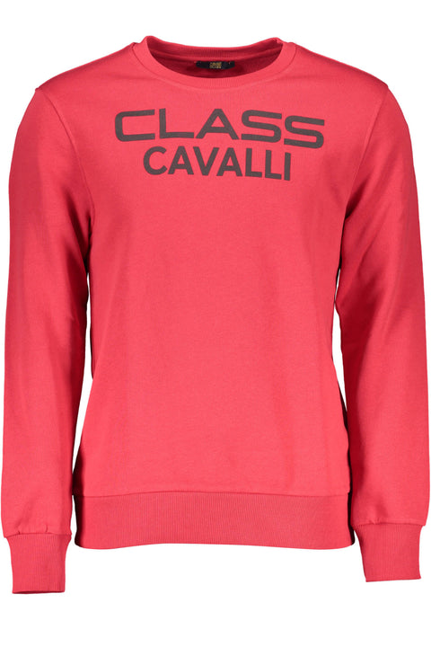 CAVALLI CLASS SWEATSHIRT WITHOUT ZIP MAN RED-CAVALLI CLASS-RED-XL-Urbanheer