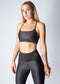 Cross-back sports bra - Dolphin grey-SAVE THE WAVE ®-S-Urbanheer