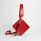 Lola Bag In Ruby Red Crocodile Print-Vanisha London-Urbanheer