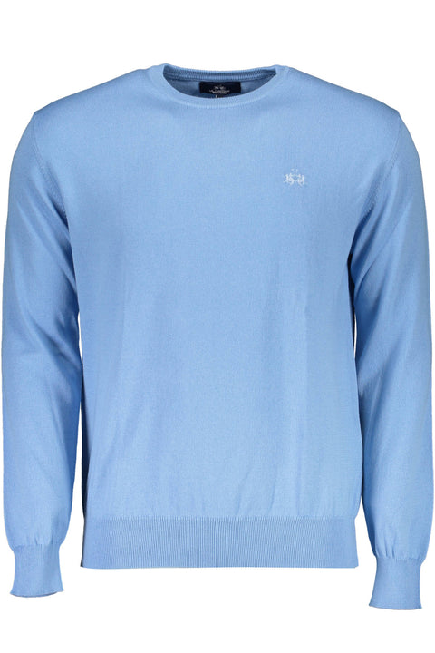 LA MARTINA MEN'S BLUE SWEATER-LA MARTINA-LIGHT BLUE-XL-Urbanheer