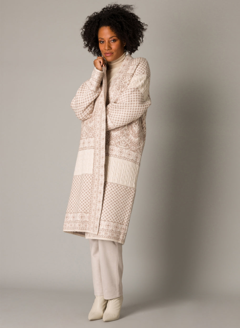 Elmira long kimono-Cardigans-Yest-White/Multi-C-2/4-Urbanheer