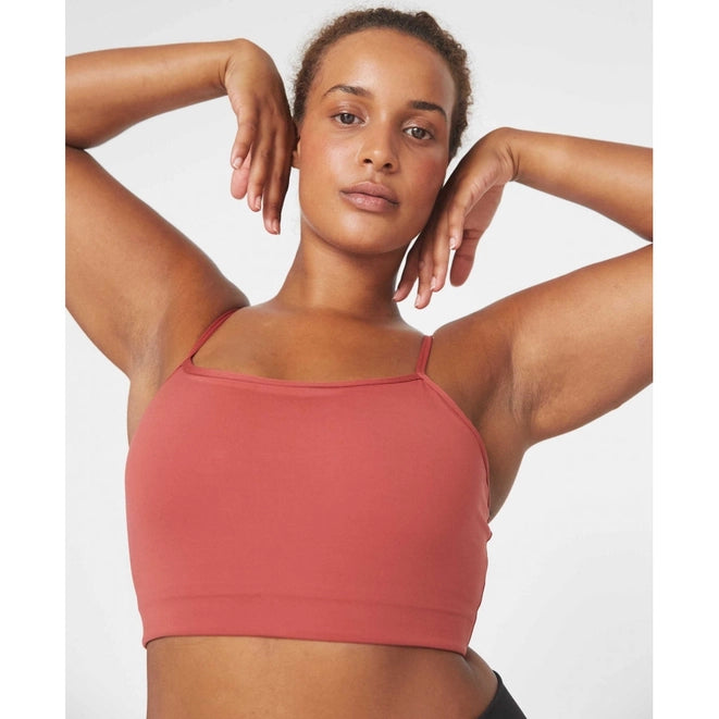 Lunar Luxe Bra Top - Burnt Sienna-Top-Moonchild Yoga Wear-XS-Urbanheer