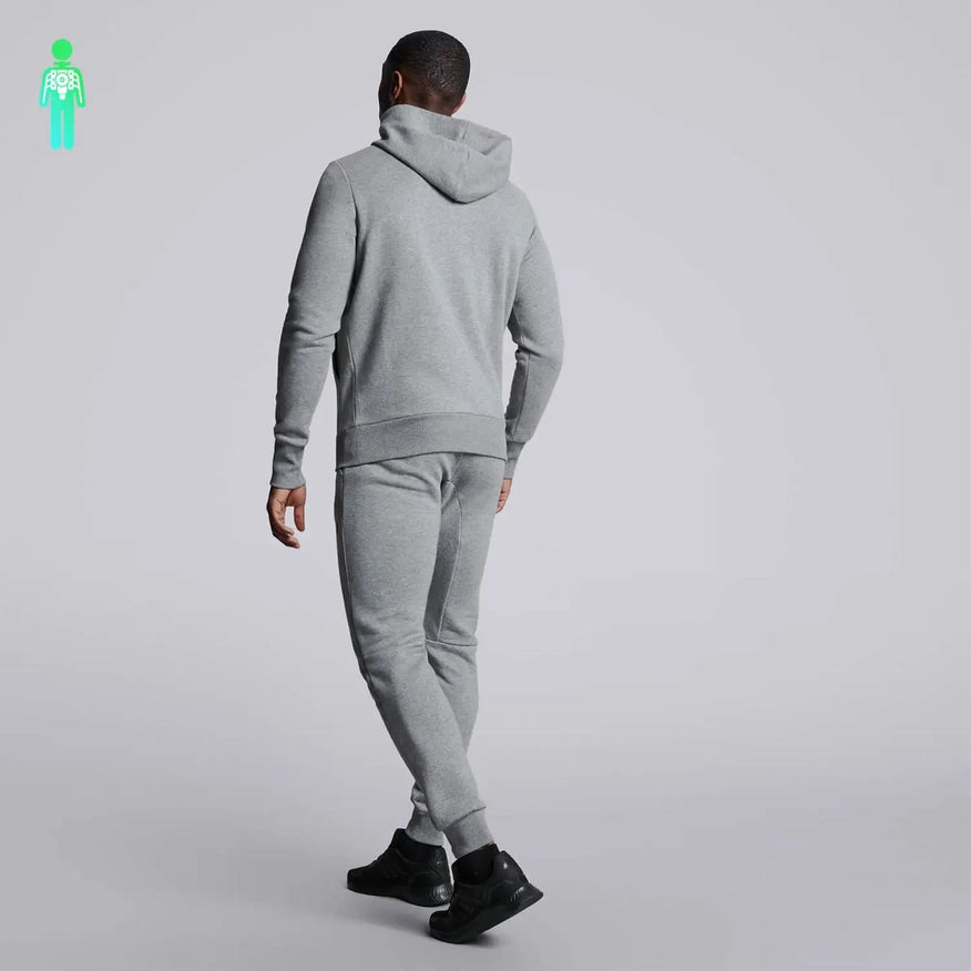 Male Train Hoodie - Grey-Hoodie-HPE Activewear-S-Urbanheer