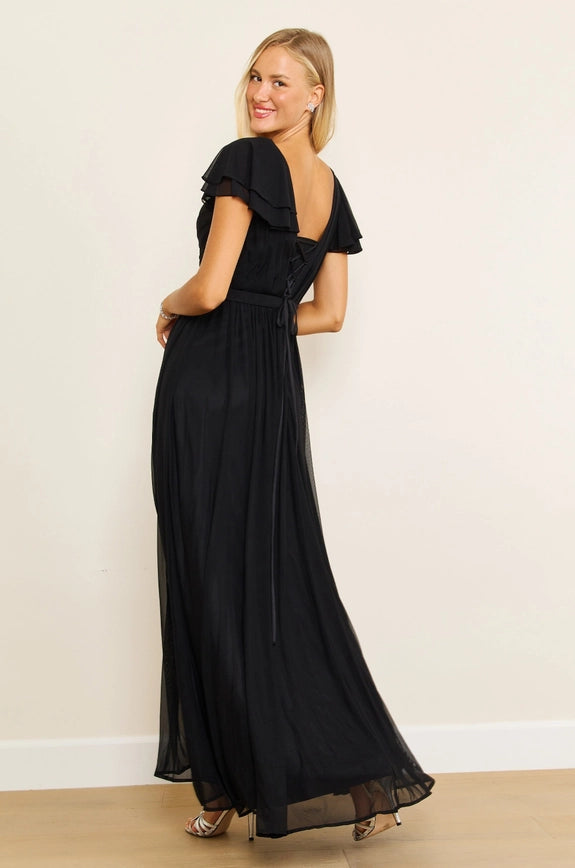 Dylan & Davids Short Sleeve Formal Mother of the Bride Dress-Dress-Dylan & Davids-L-Urbanheer