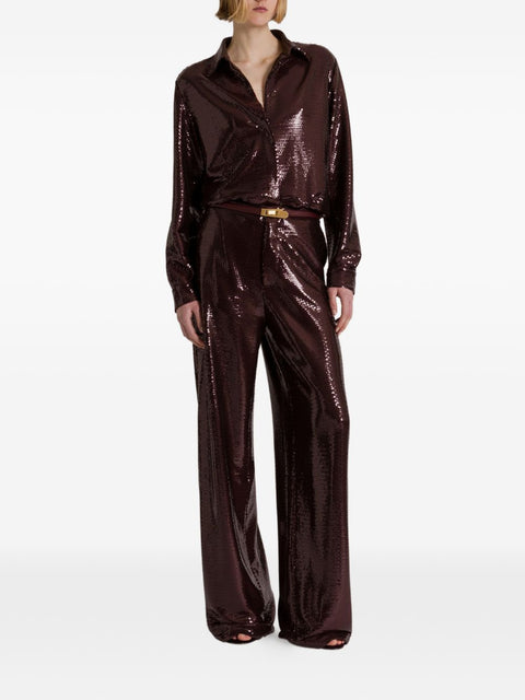 032C Alberta Ferretti Shirts BROWN