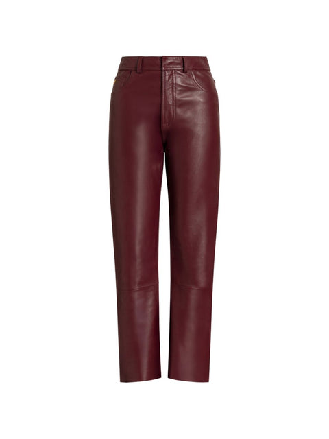 032C Alberta Ferretti Trousers BROWN