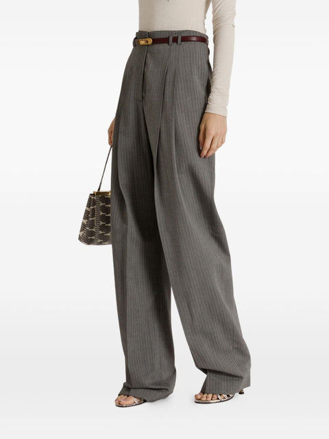 032C Alberta Ferretti Trousers GREY