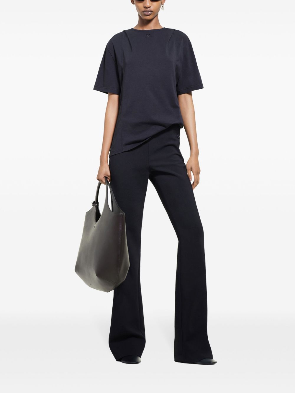 032C Courreges T-shirts and Polos Black-Topwear-032C-M-Urbanheer