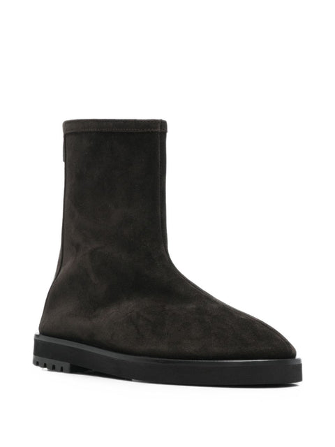 032C Dear Frances Joss Leather Ankle Boots