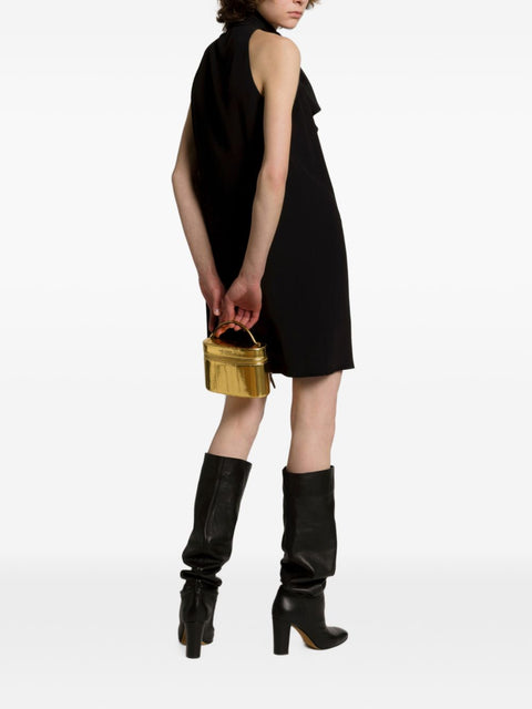032C Faux leather boots